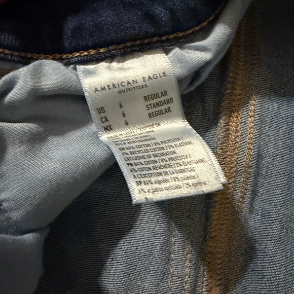 American Eagle Outfitters Dark Blue jegging Jeans - Picture 4 of 4